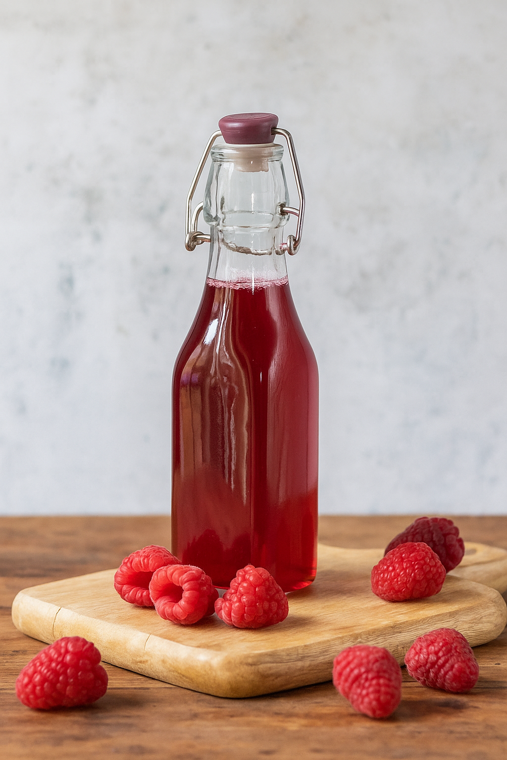 hindbærsirup opskrift